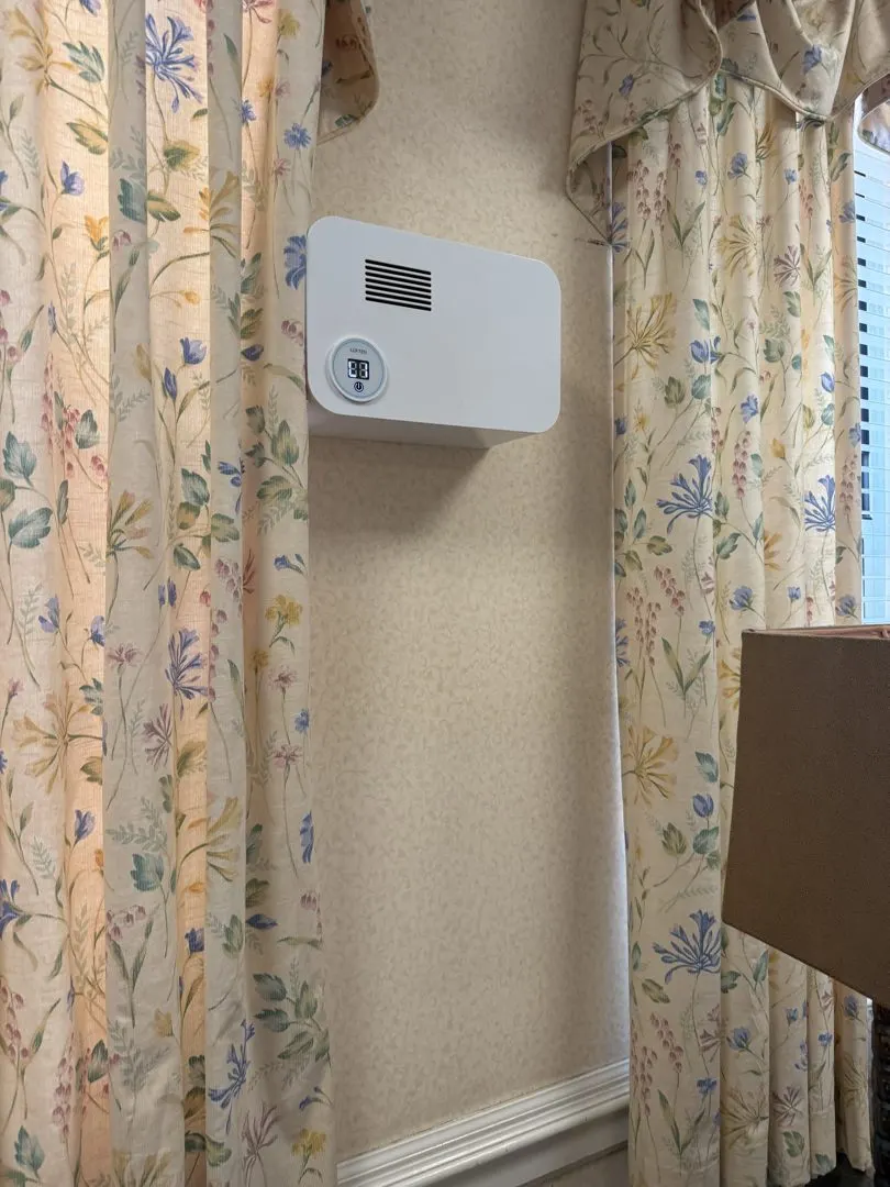 Luften air treatment unit installed in a senior living residence