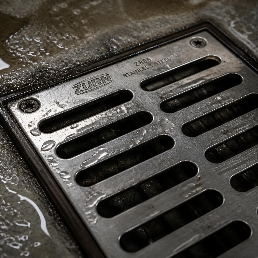 Drain odor elimination