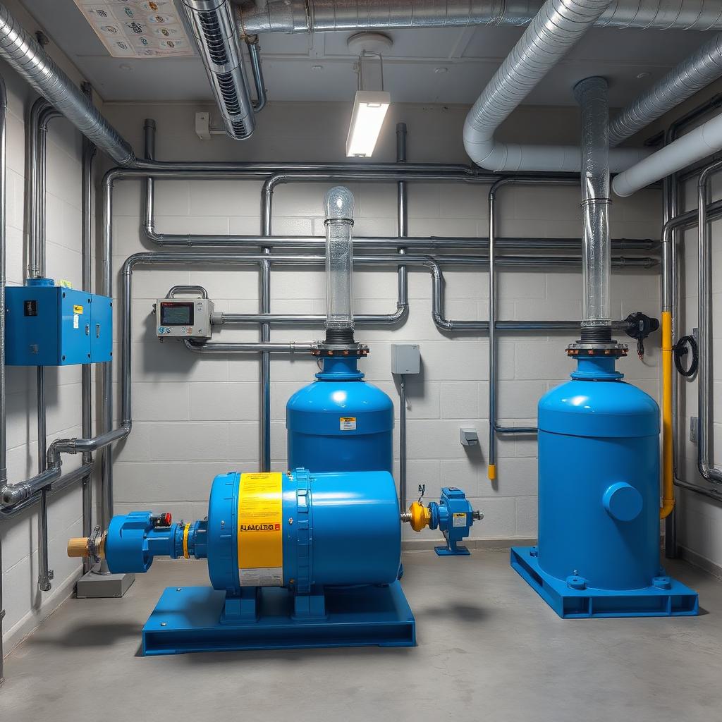 Wastewater lift station pumps and controls