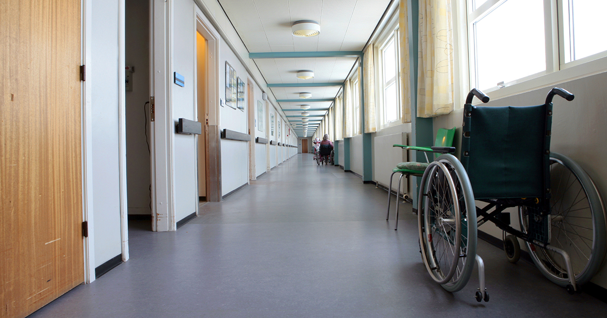 Nursing Home Corridor