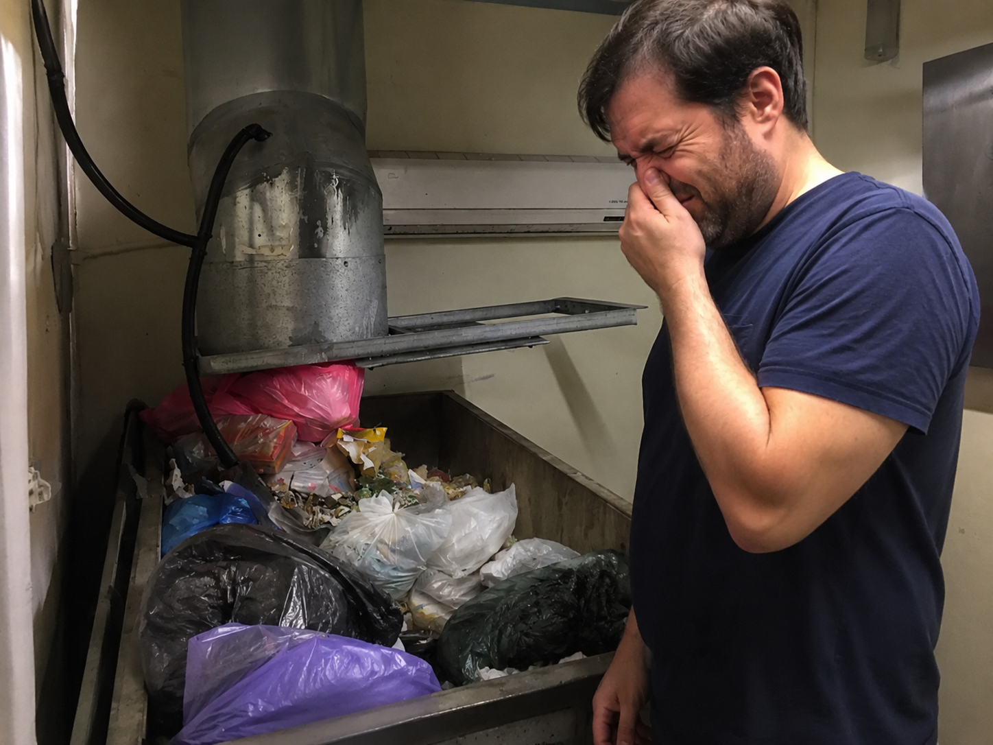 Trash Chute & Trash Room